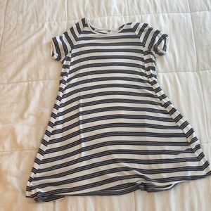 Old navy striped t shirt dress